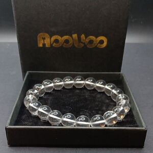 Aoovoo Clear Quartz Bracelet Protection Healing Women Or Men New In Box